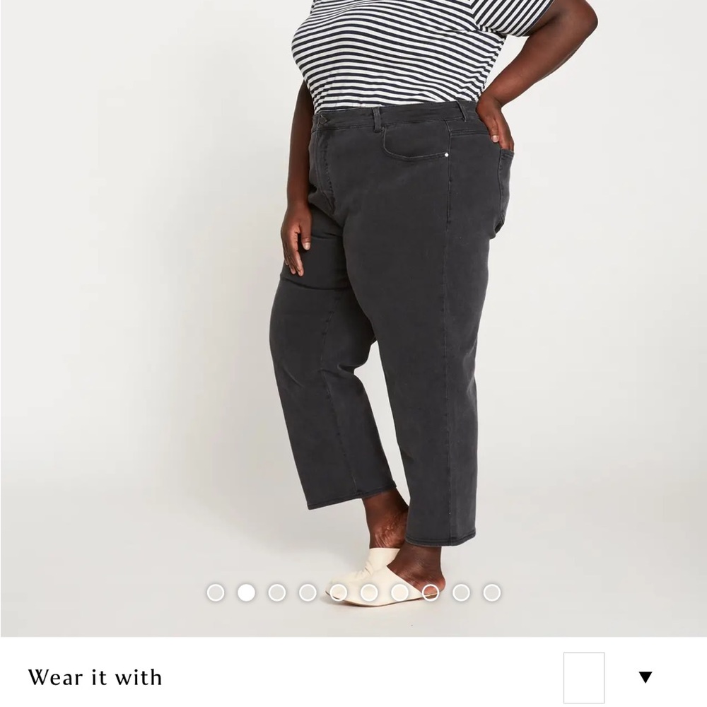 Universal Standard Etta straight leg jeans